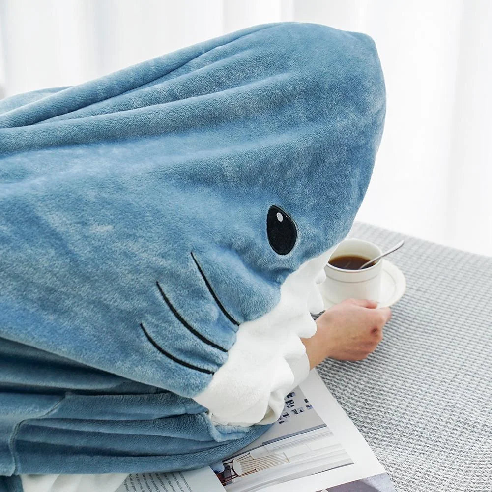 🦈Stay warm and have fun with CozzyShark Pajamas! 🌟