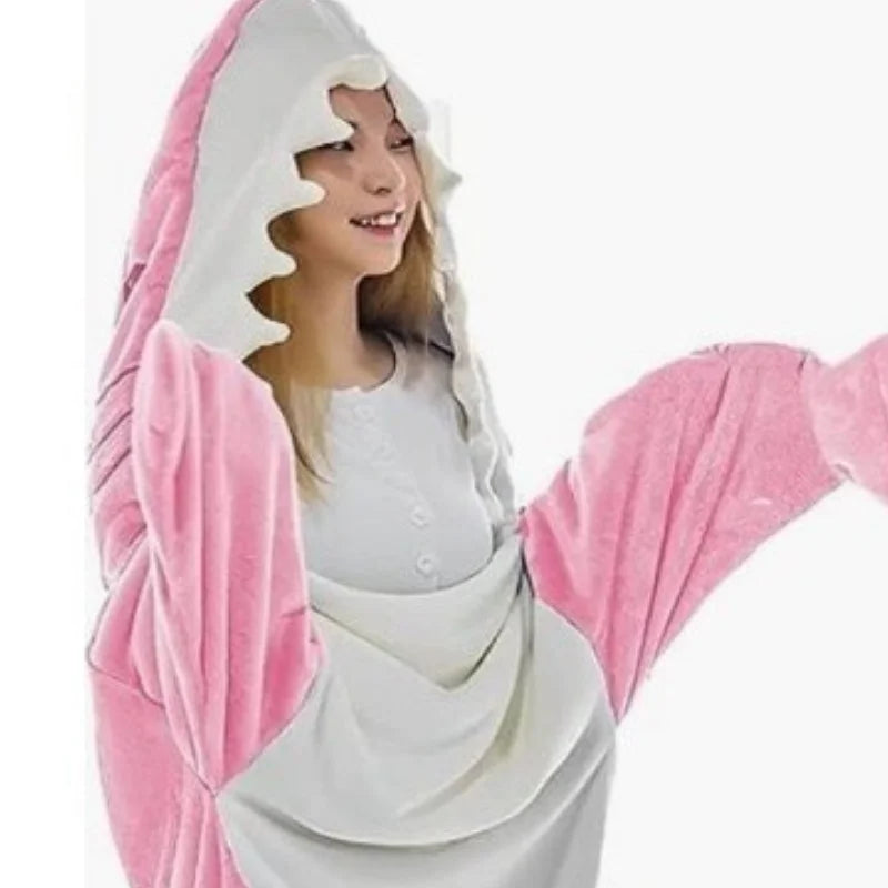 🦈Stay warm and have fun with CozzyShark Pajamas! 🌟